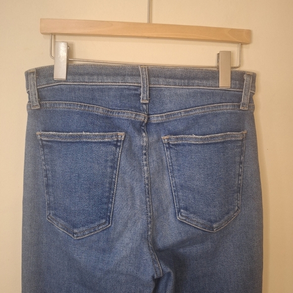 Current/Elliott The Kick High-Rise Cropped Flare Jeans Size 30 - Picture 7 of 9